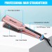 Bcway Professional Hair Straightener, 2.16'' Extra-Large Floating Titanium Flat Iron for Hair, 30s Instant Heating Straightening Iron with 5 Adjustable Temp, Anti-Static Hair Iron for All Hair Types