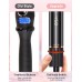 Bcway 3 Barrel Beach Waver Curling Iron Wand, Professional Hair Crimper with LCD Temp Display and Adjustable 210°F-450°F, 1 Inch Hair Waver Intant Heat Up Hair Curler for All Hair Types