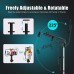 Bcway Selfie Stick Tripod Bluetooth, Mini Compact Phone Tripod, Lightweight Travel Tripod with Remote, Compatible with iPhone 13/13 Pro/Mini /12/12 Pro/11/11 Pro/XS/XR, Galaxy Note 20/S20 and More