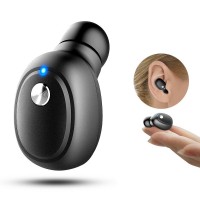 Mini Bluetooth Earbuds with Mic, V4.1 Bluetooth Car Headset for iPhone and Android Smart Phones