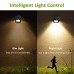 Solar Lights Outdoor, Bcway 7 Colors Changing Dual Motion Detector 180° Sensing [5 Lighting Modes] 12LED 200LM Solar Powered Security Light for Garage Yard Front Door 