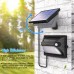 Solar Lights Outdoor, Bcway 7 Colors Changing Dual Motion Detector 180° Sensing [5 Lighting Modes] 12LED 200LM Solar Powered Security Light for Garage Yard Front Door
