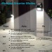 Solar Lights Outdoor, Bcway Waterproof 180° Sensing Range Dual Motion Sensors Security Night Light Solar Wall Lights with 12 RGBW LED for Yard Driveway Patio Garden Path 